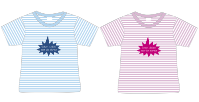 T-Shirt "Stehen bleiben oder ich schreie"